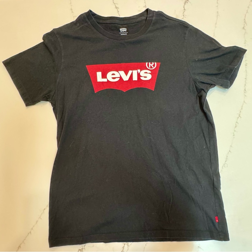 Levi's Black T-Shirt for Men
